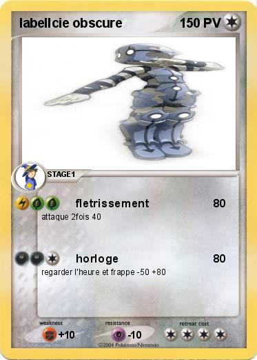 Pokemon labellcie obscure
