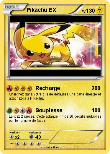 Pokemon Pikachu EX