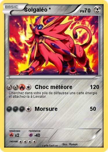 Pokemon Solgaléo *