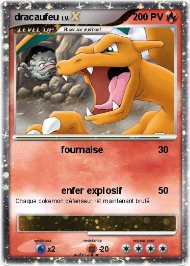 Pokemon dracaufeu