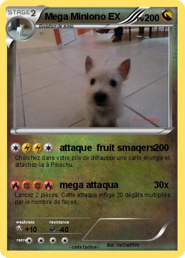 Pokemon Mega Miniono EX