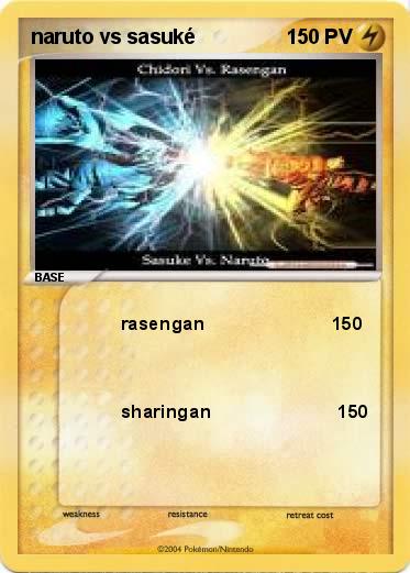 Pokemon naruto vs sasuké