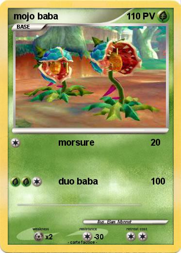 Pokemon mojo baba