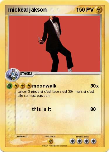 Pokemon mickeal jakson