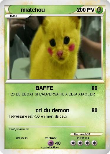 Pokemon miatchou