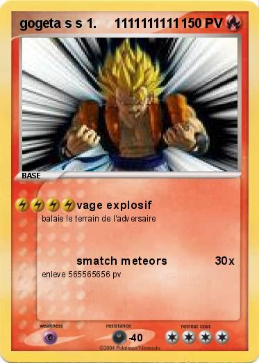 Pokemon gogeta s s 1.     1111111111