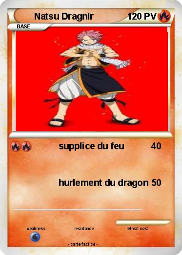 Pokemon Natsu Dragnir