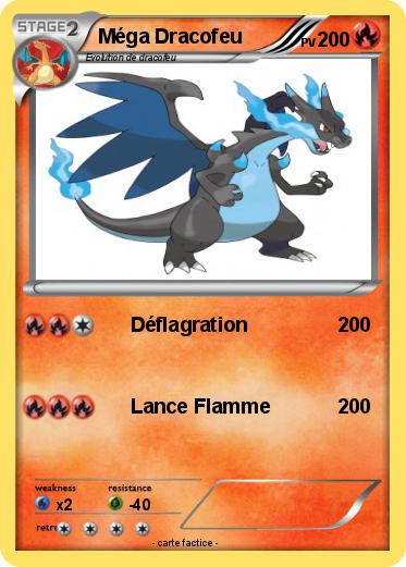 Pokemon Méga Dracofeu