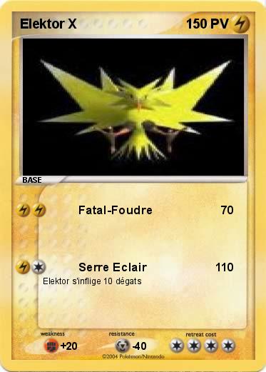 Pokemon Elektor X      