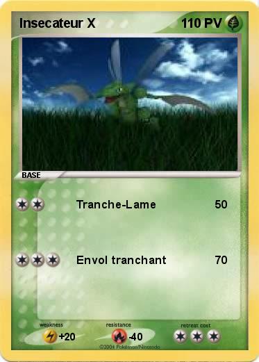 Pokemon Insecateur X