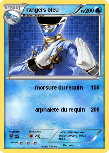 Pokemon rangers bleu