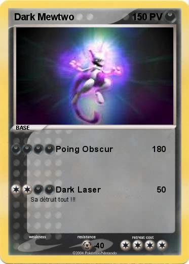 Pokemon Dark Mewtwo