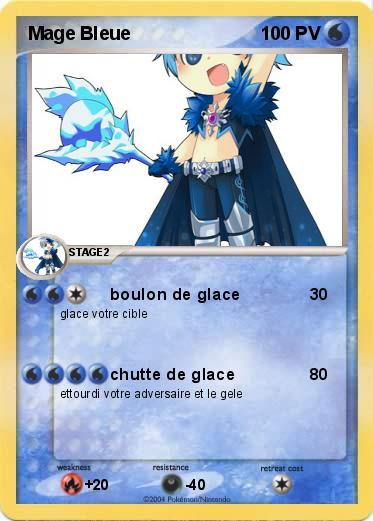 Pokemon Mage Bleue