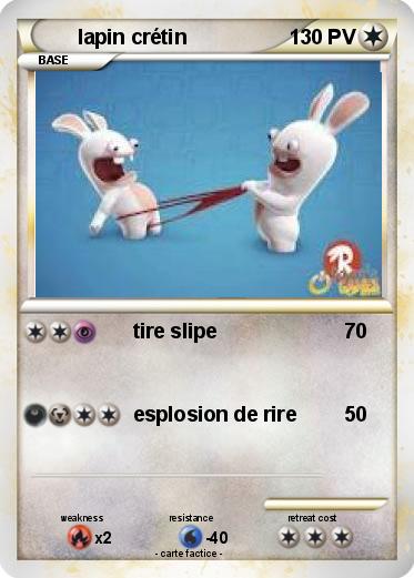 Pokemon lapin crétin