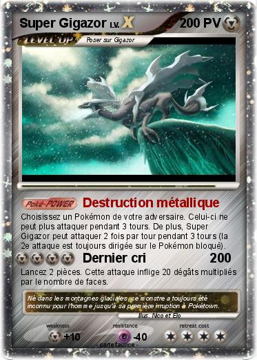 Pokemon Super Gigazor
