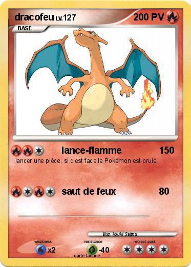 Pokemon dracofeu
