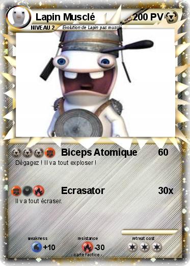 Pokemon Lapin Musclé
