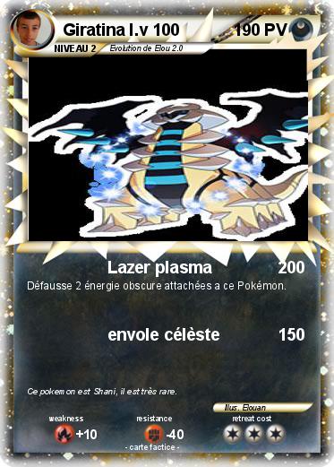 Pokemon Giratina l.v 100
