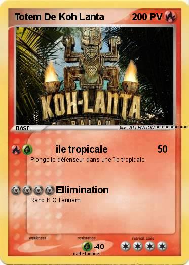 Pokemon Totem De Koh Lanta