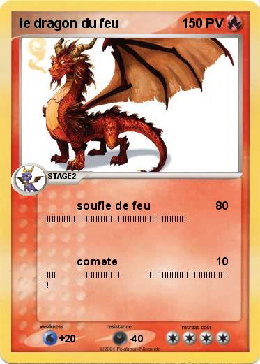 Pokemon le dragon du feu