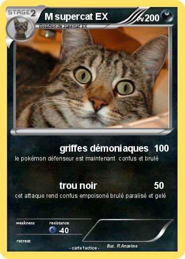 Pokemon M supercat EX