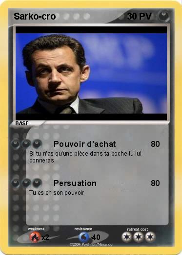 Pokemon Sarko-cro