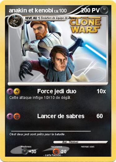 Pokemon anakin et kenobi