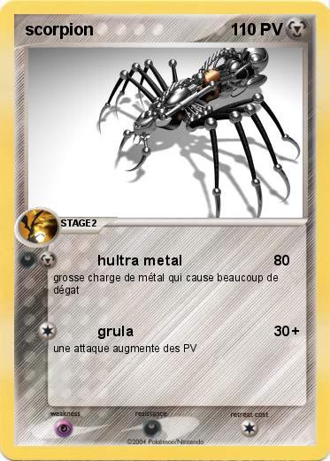 Pokemon scorpion