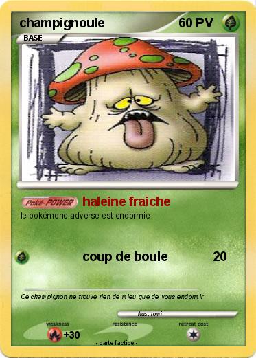 Pokemon champignoule