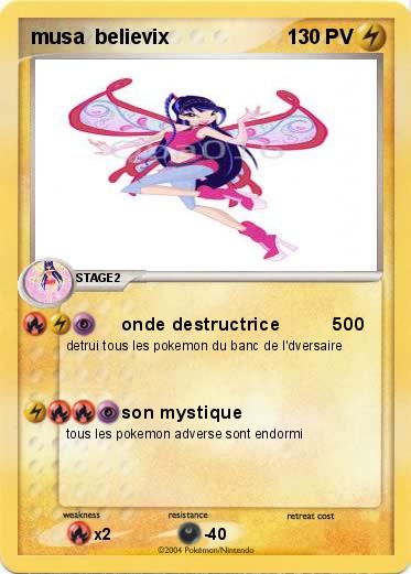 Pokemon musa  believix
