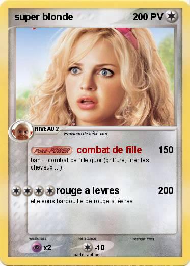 Pokemon super blonde