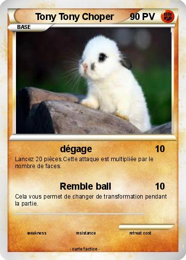 Pokemon Tony Tony Choper