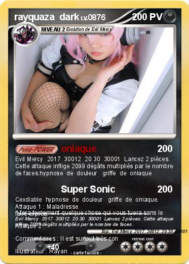 Pokemon rayquaza  dark