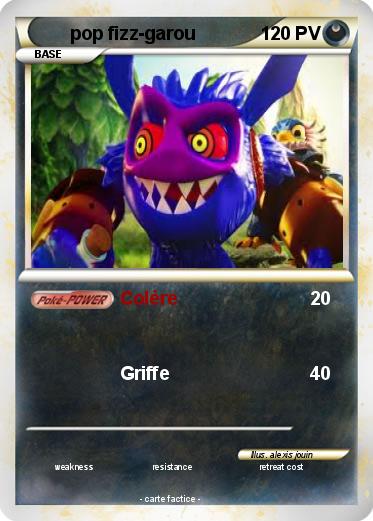 Pokemon pop fizz-garou