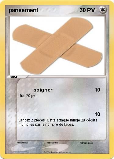 Pokemon pansement