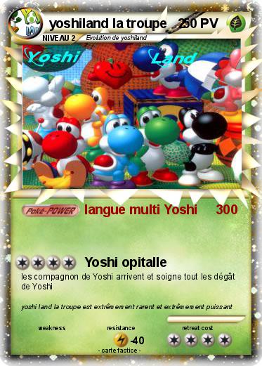 Pokemon yoshiland la troupe   2