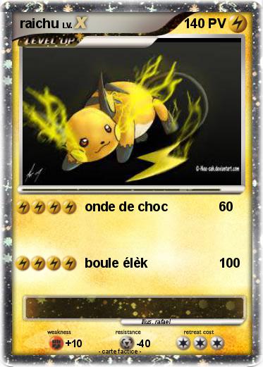 Pokemon raichu