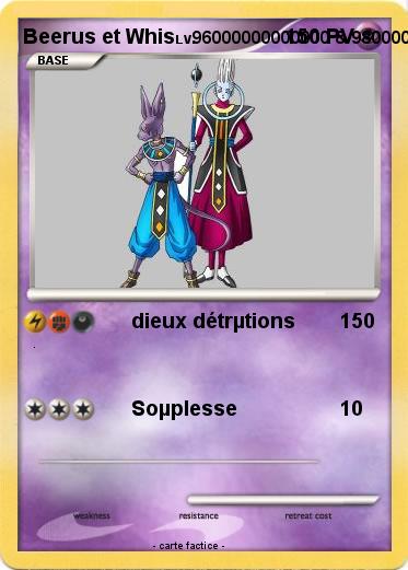 Pokemon Beerus et Whis