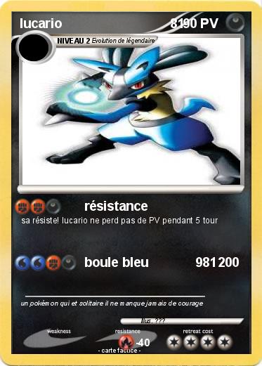 Pokemon lucario                              81