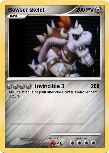 Pokemon Bowser skelet