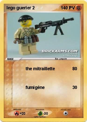 Pokemon lego guerier 2