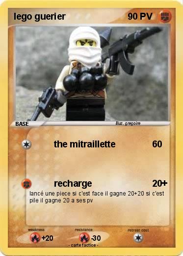 Pokemon lego guerier