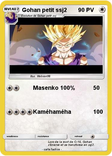 Pokemon Gohan petit ssj2