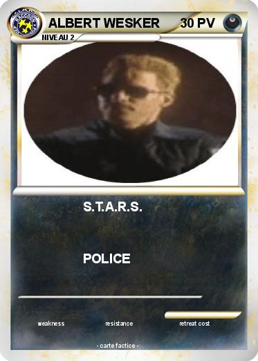 Pokemon ALBERT WESKER