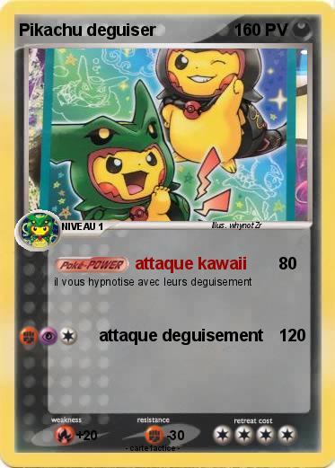 Pokemon Pikachu deguiser