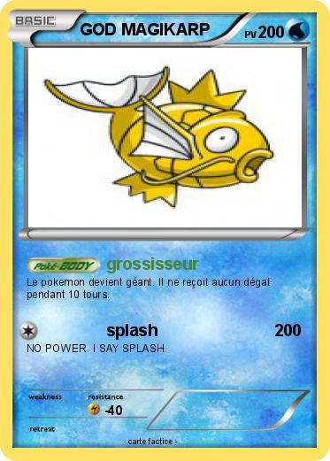 Pokemon GOD MAGIKARP