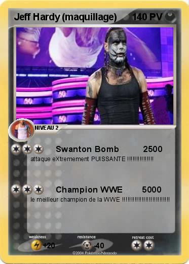 Pokemon Jeff Hardy (maquillage)