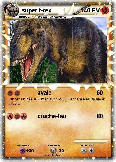 Pokemon super t-rex