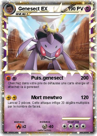 Pokemon Genesect EX