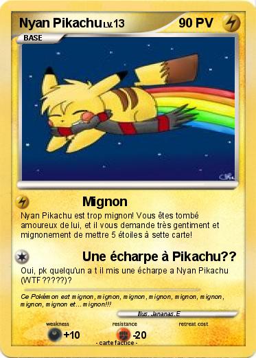 Pokemon Nyan Pikachu